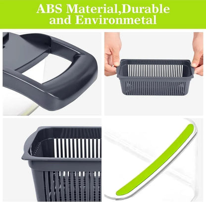 Premium Vegetable Cutter with Egg Separator & Dicing Blades